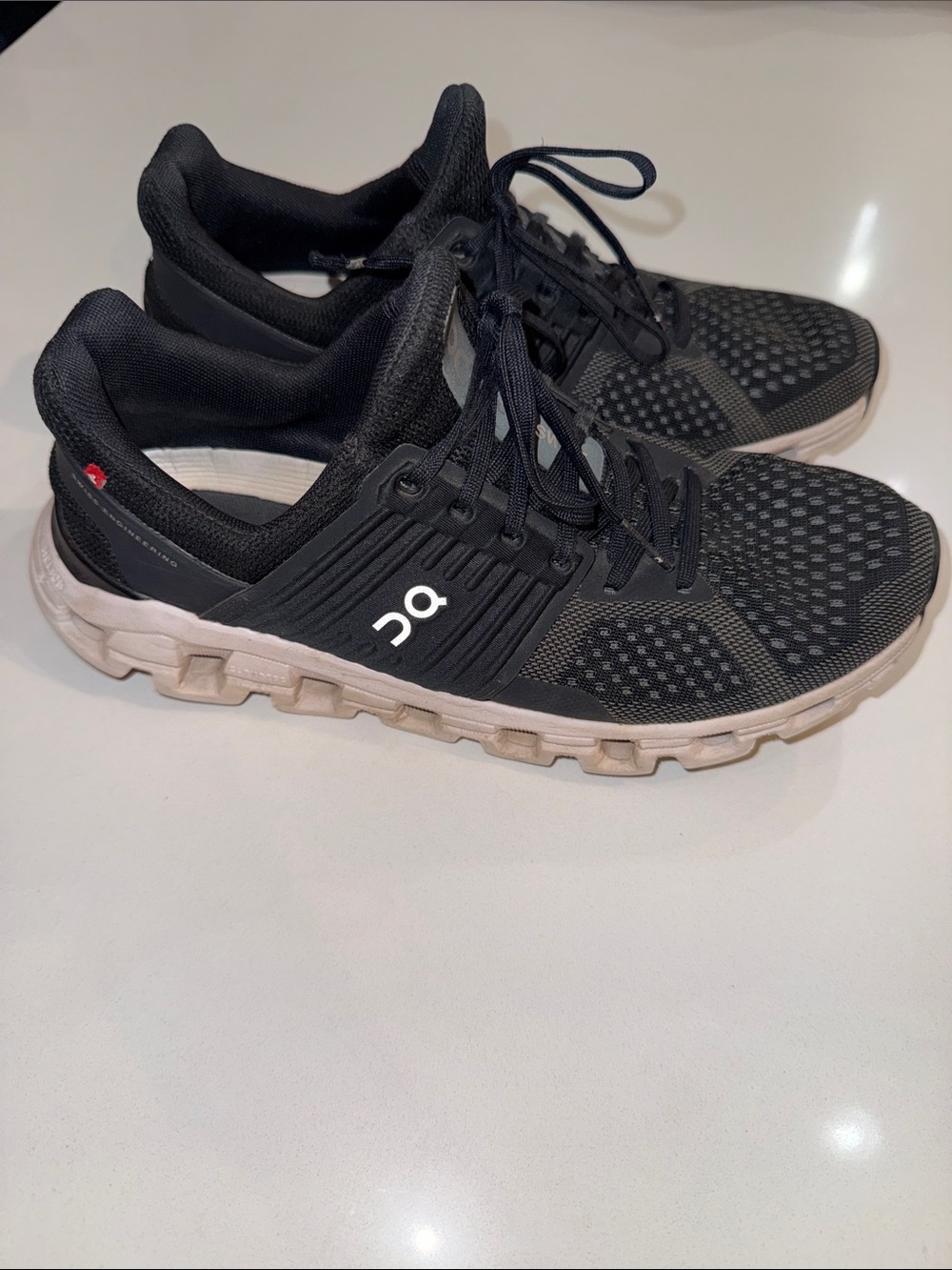 On Running Women's Cloudswift Running Shoes, Black/Rock | Size 9